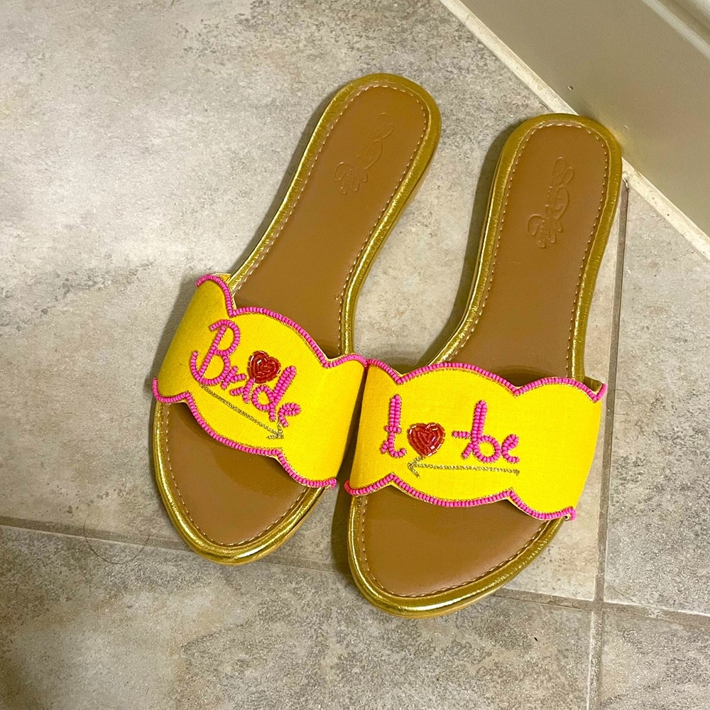 Bride To Be Wedding Sandals